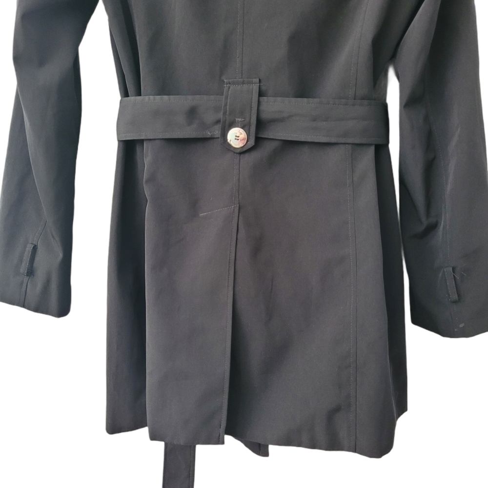 double Breasted Tie Waist Trench Coat Size XS | S - Picture 9 of 12